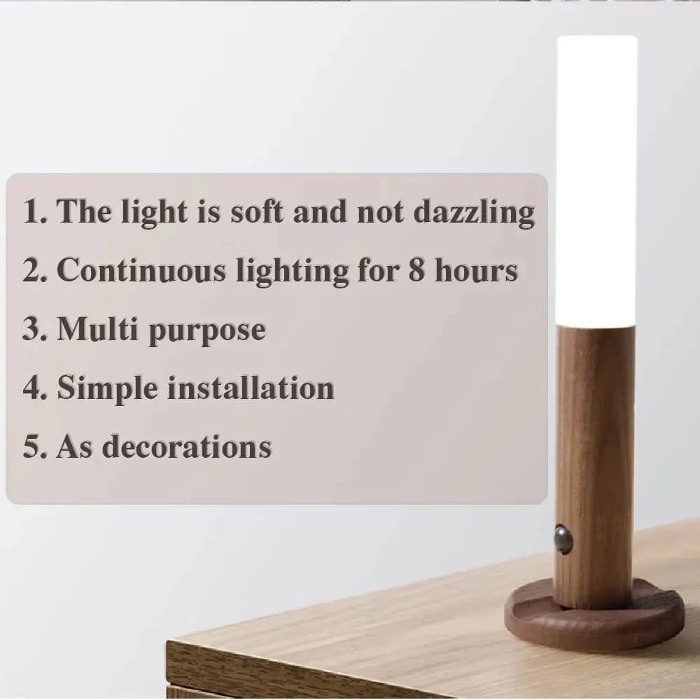 Rechargeable Motion Sensor LED Wall Light, 3 Modes