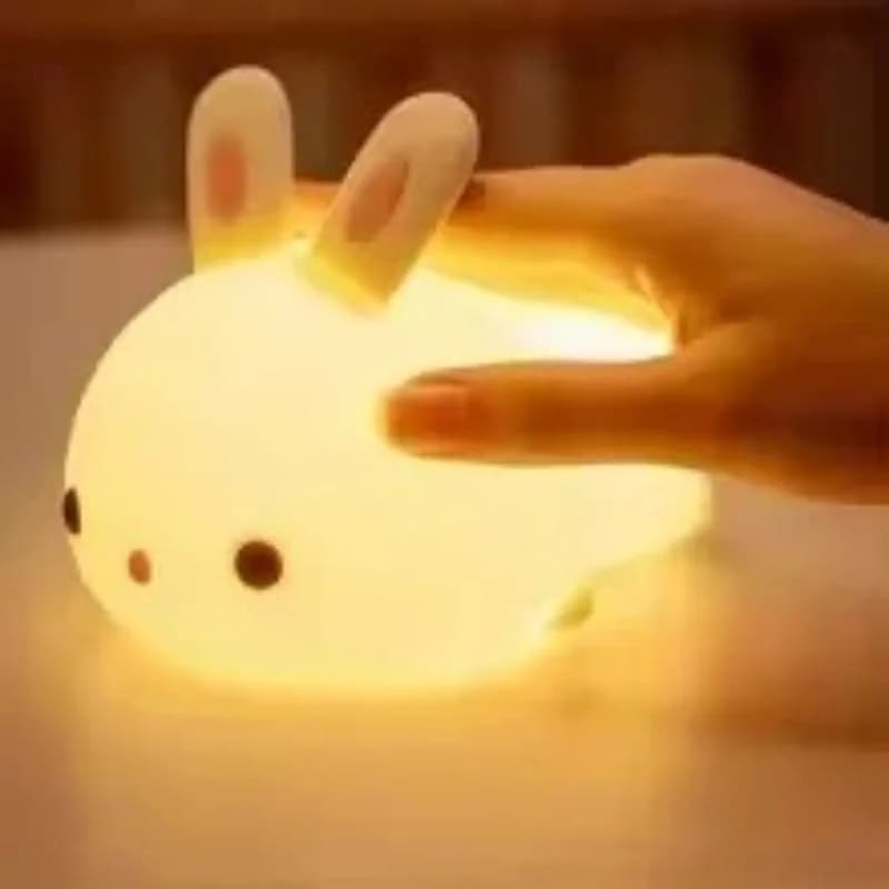 Rechargeable Silicone Rabbit Night Light