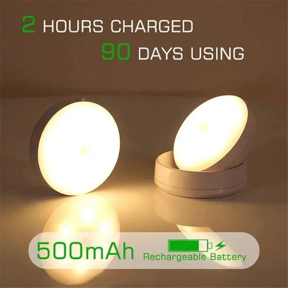 Rechargeable Motion Sensor LED Wall Night Light