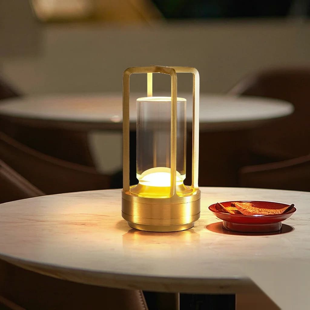 Portable Rechargeable LED Camping Lantern, Touch Control