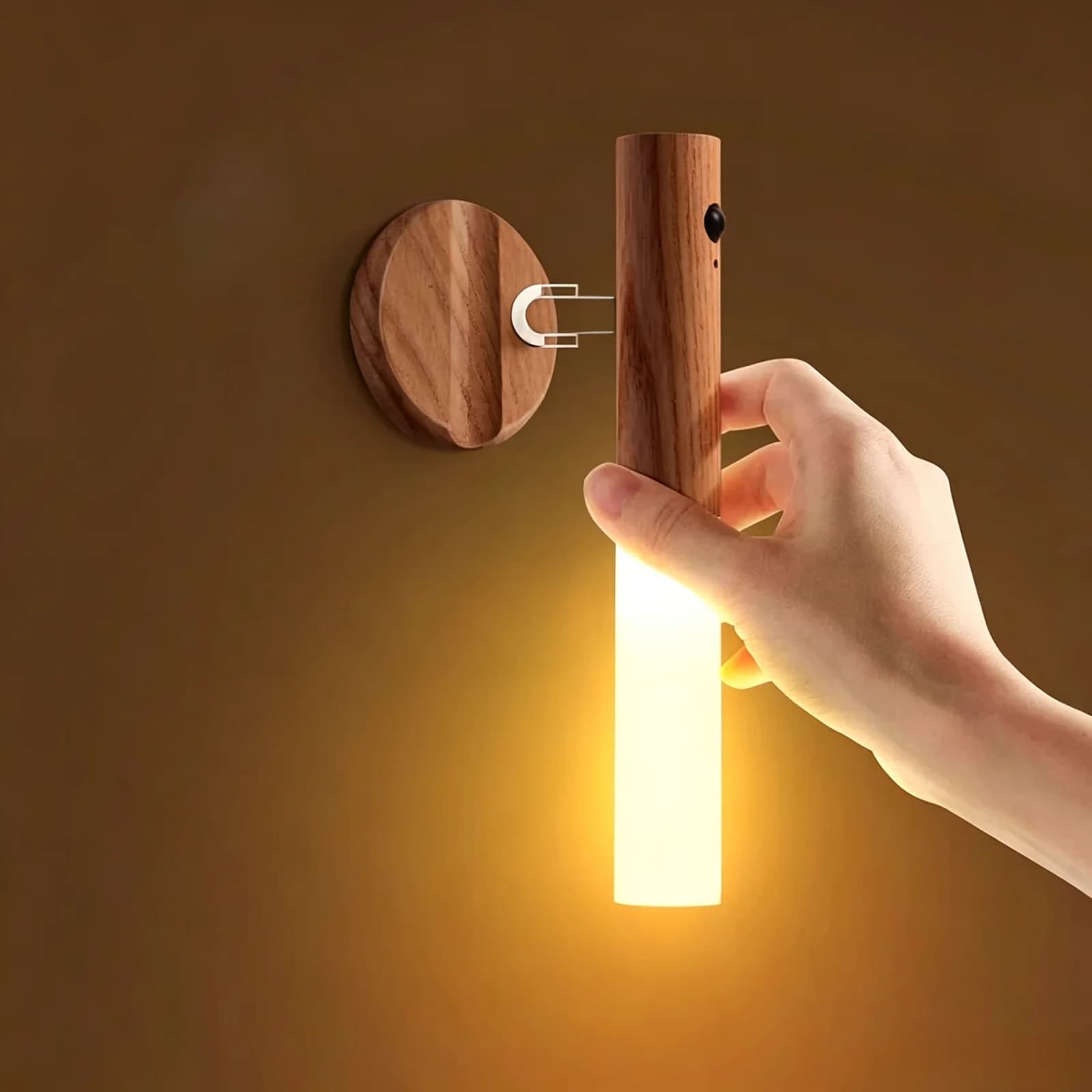 Rechargeable Motion Sensor LED Wall Light, 3 Modes