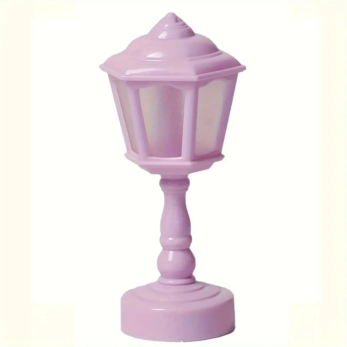 Mini Table Lamp with Flower Petal Shade and Warm White Glow