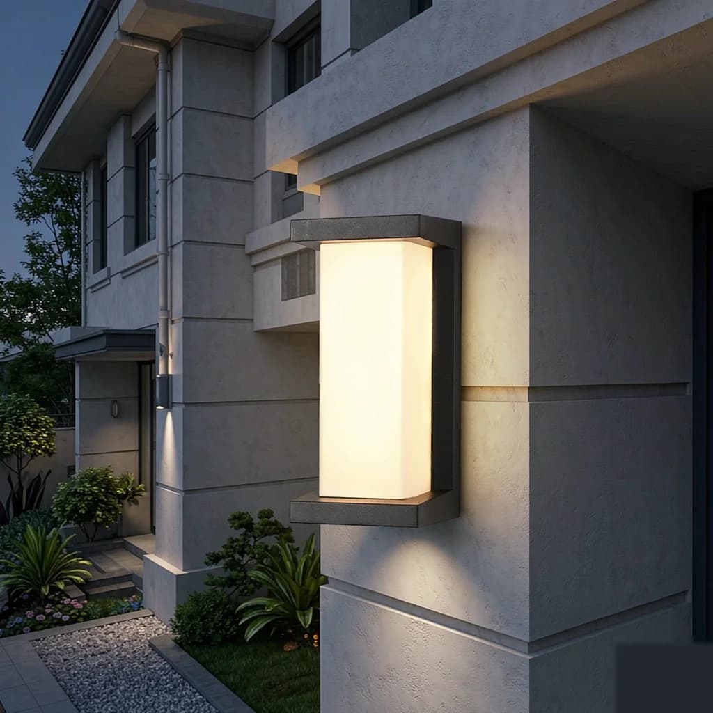 Waterproof Motion Sensor LED Outdoor Wall Sconce