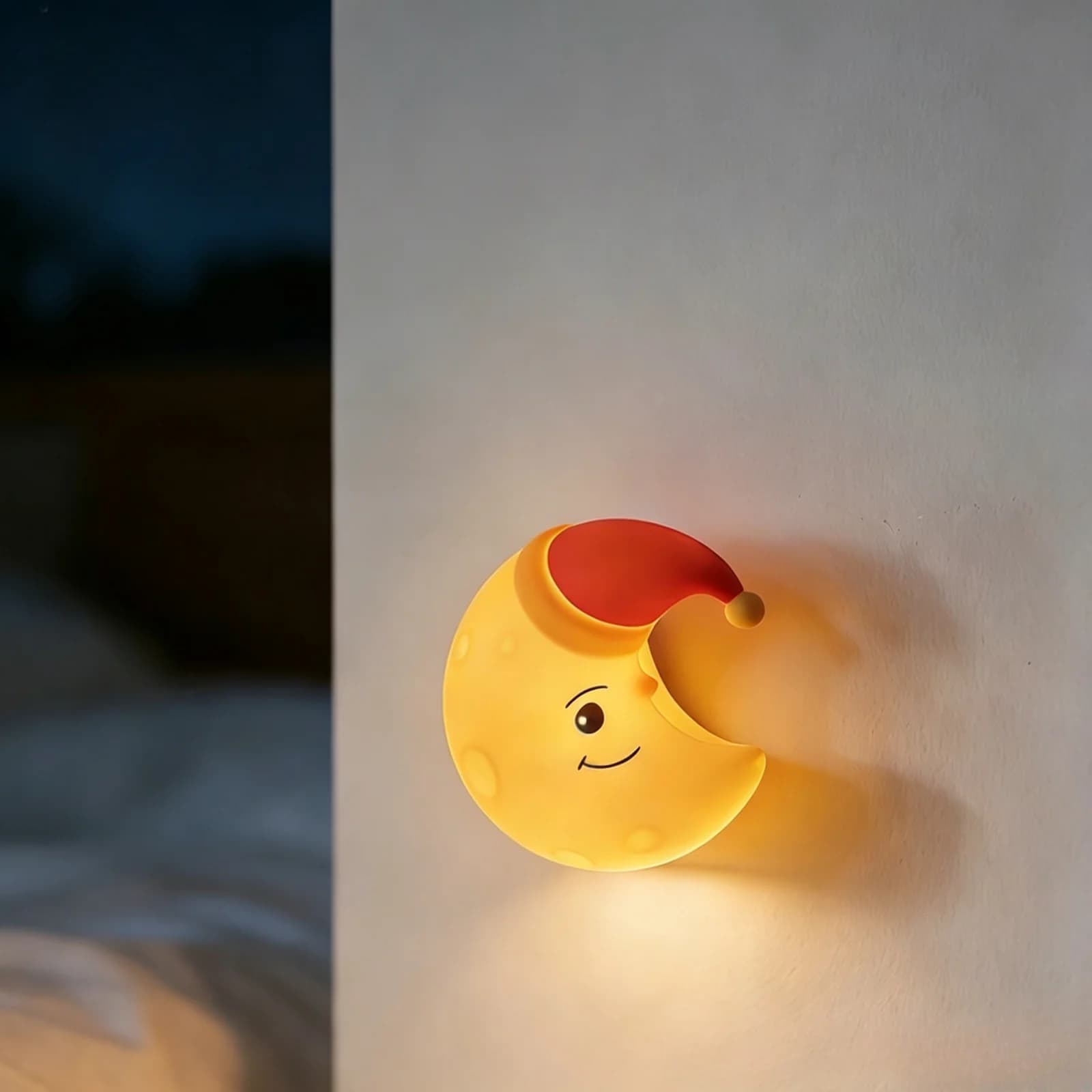 Magnetic Silicone Cloud Moon Star Night Light