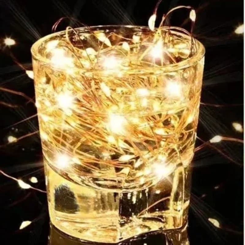Solar Fairy String Lights, Warm White Waterproof Outdoor