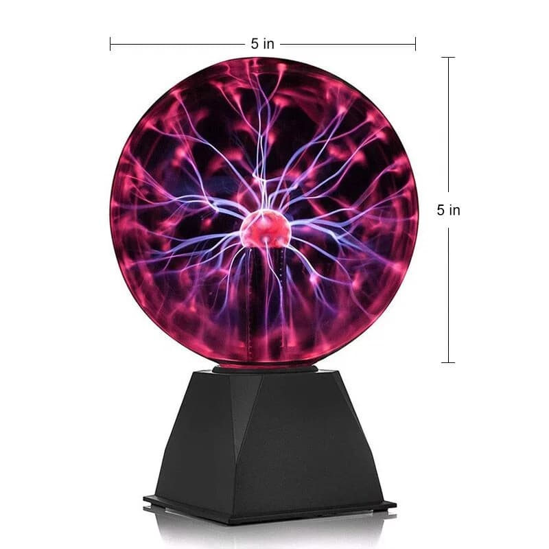 Touch Control Plasma Ball LED Night Light