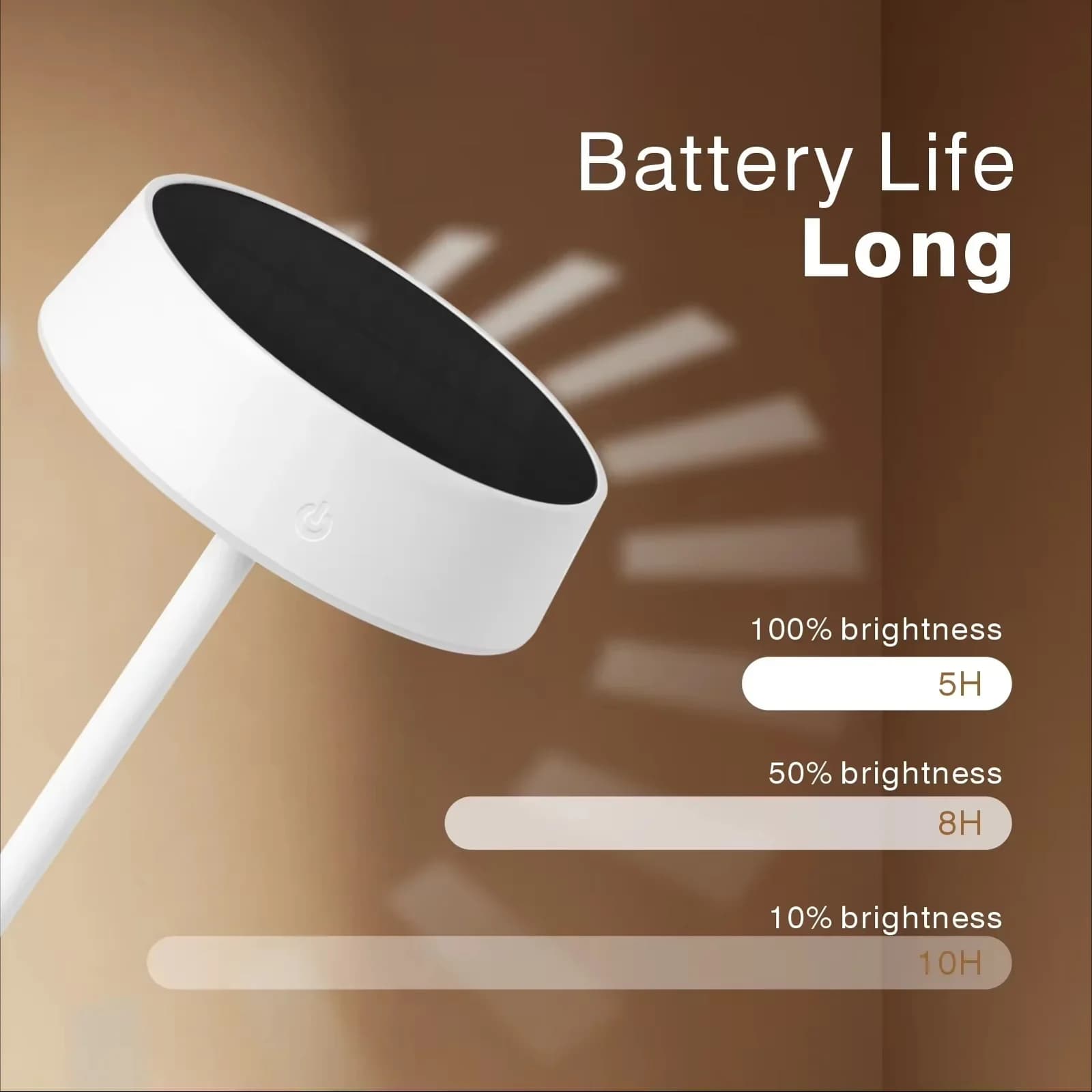 Solar Table Lamp, USB Dual Charging, 3 Colors