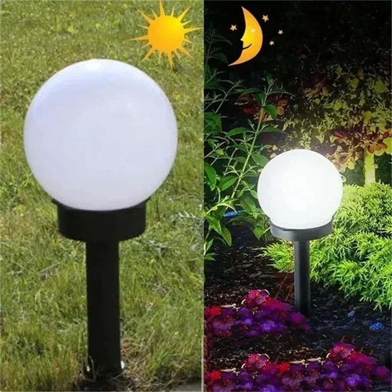 Waterproof Solar LED Ball Lamp for Outdoor Garden and Yard