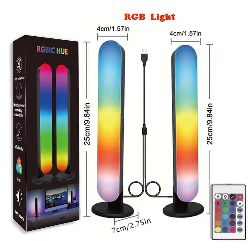 Dimmable LED Tube Ambient Light with Remote