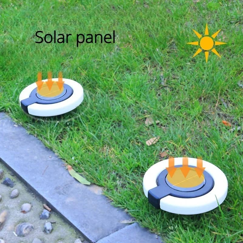 Waterproof Solar Aperture Garden Lawn Light