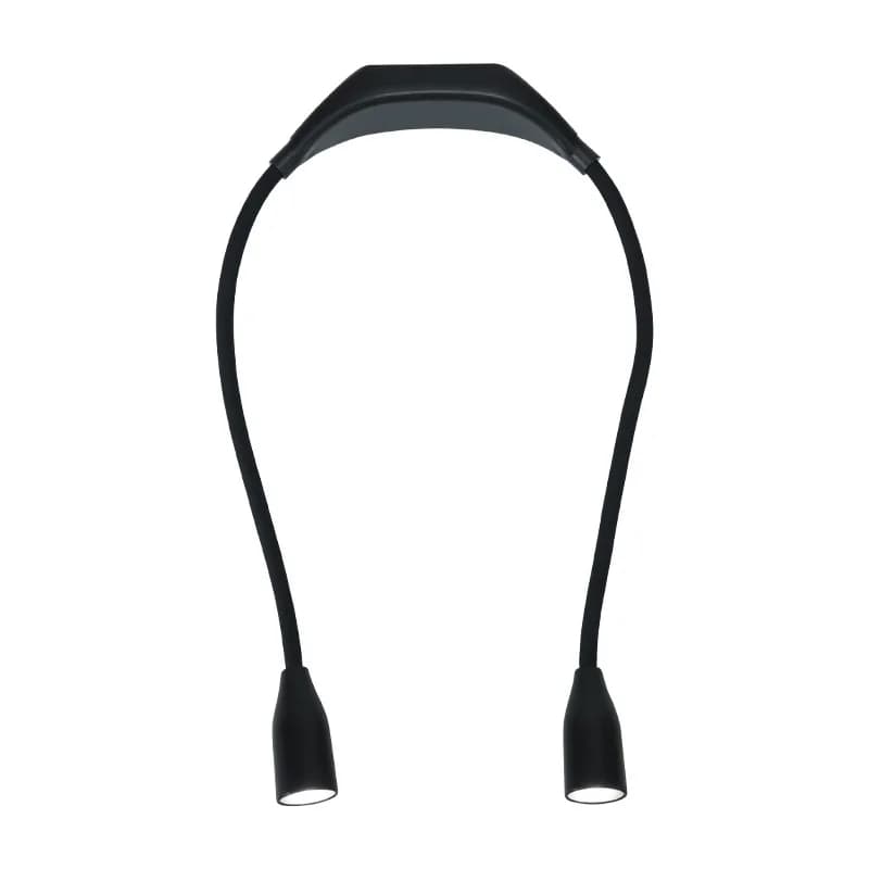 Portable LED Book Light with Flexible Neck, 3 Colors
