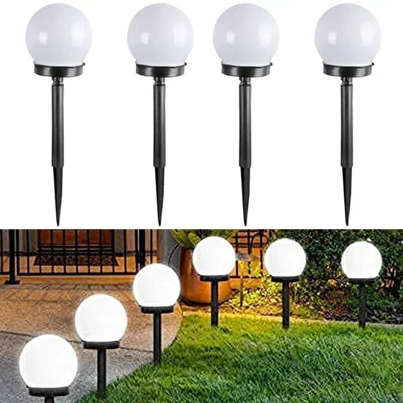 Solar Powered LED Garden Ball Light
