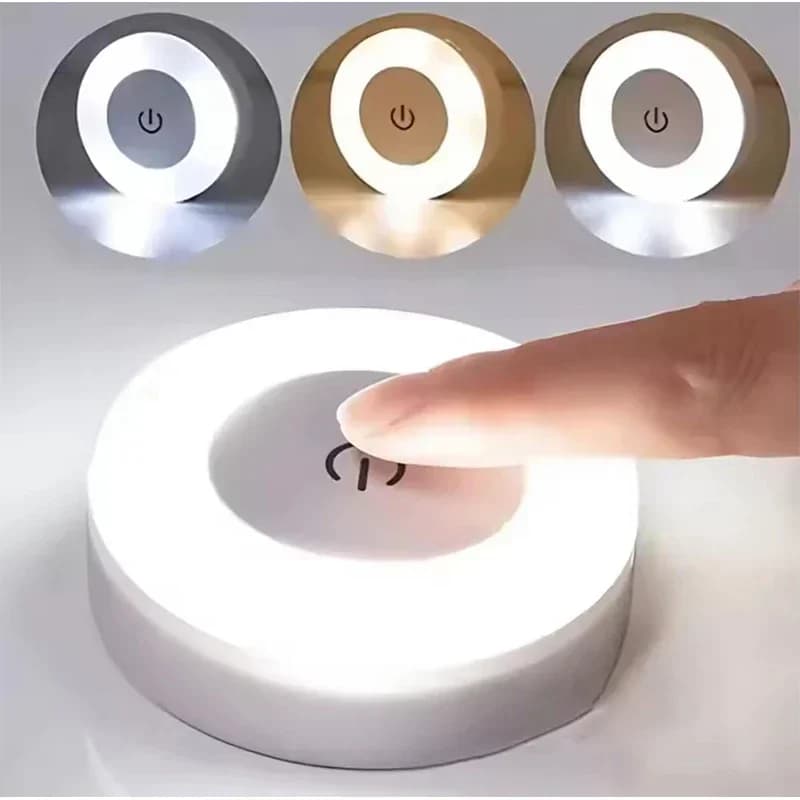USB Rechargeable Magnetic Touch Sensor LED Night Light