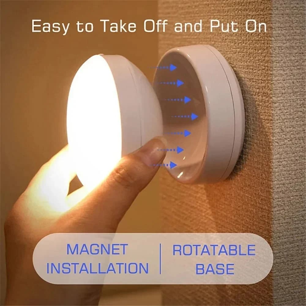 Rechargeable Motion Sensor LED Wall Night Light