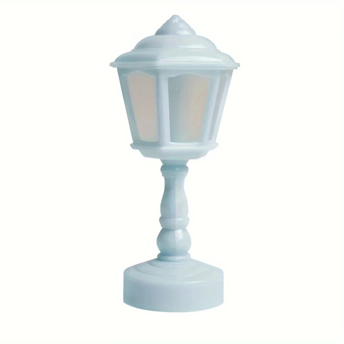 Mini Table Lamp with Flower Petal Shade and Warm White Glow
